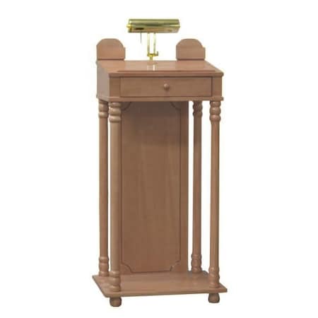 Afs Premium Lectern - Walnut 72147